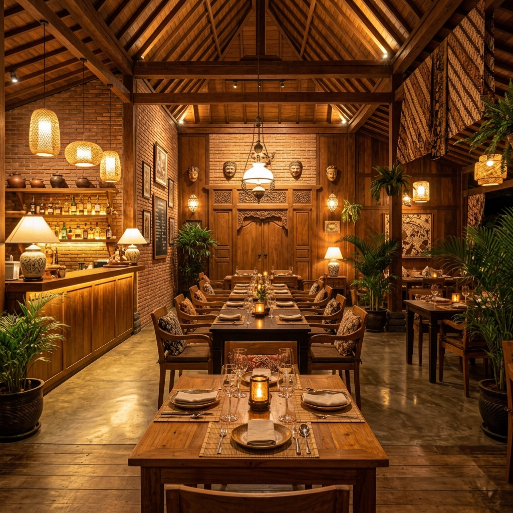 Interior Kedai Sambel Borju